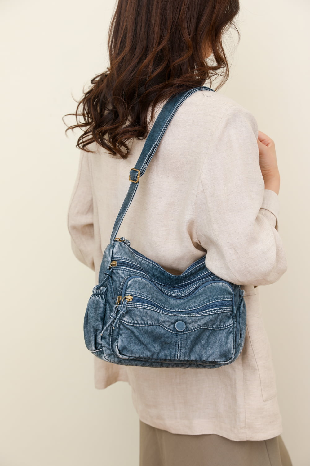 PU Leather Crossbody Bag